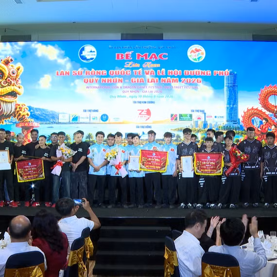 Liên hoan Lân Sự Rồng Quy Nhon - Gia Lai 2026: Giao Iưu văn hóa, kết nổi hữu nghị