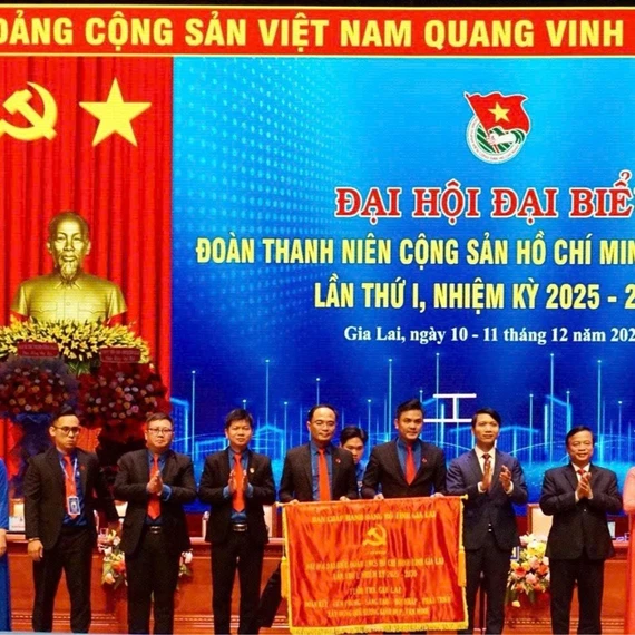 Đại hội đại biểu Đoàn TNCS Hồ Chí Minh tỉnh Gia Lai lần thứ I, nhiệm kỳ 2025-2030: Đồng chí Phạm Hồng Hiệp giữ chức Bí thư Đoàn TNCS Hồ Chí Minh tỉnh Gia Lai