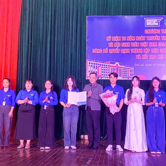 Thành lập Liên Chi hội Sinh viên Trường Đại học Sư phạm TP. Hồ Chí Minh tại Phân hiệu Gia Lai