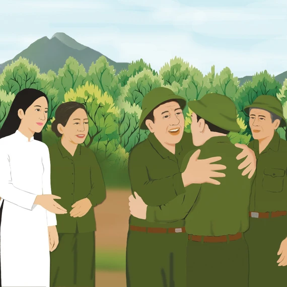 Nẻo về tháng Tư