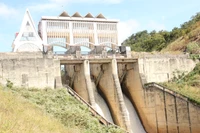 Hồ chứa nước Ayun Hạ đang được vận hành, điều tiết liên hồ chứa trên lưu vực sông Ba.