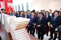 Lãnh đạo Đảng, Nhà nước tham quan triển lãm chào mừng Đại hội XIV của Đảng