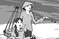 Gánh cá của mẹ