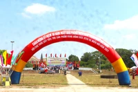 Đak Pơ: 24 gian hàng tham gia hội chợ. Ảnh: Ngọc Minh