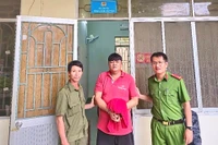 Công an xã Tây Sơn phối hợp bắt giữ đối tượng gây rối trật tự công cộng 