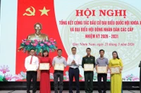 Phường Quy Nhơn Nam tổng kết công tác bầu cử ĐBQH và HĐND các cấp.