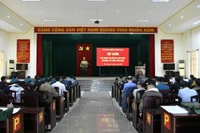 Bộ CHQS tỉnh tập huấn các chức vụ chỉ huy Ban CHQS cơ quan, tổ chức.