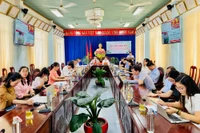 Quang cảnh hội thảo “Xây dựng và thực hành chuẩn mực đạo đức cách mạng trong thời kỳ mới-Giải pháp “gốc rễ” xây dựng Đảng trong sạch, vững mạnh”.