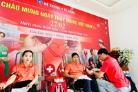 Gần 50 cán bộ, nhân viên Hệ thống Y tế GEMs tham gia hiến máu cứu người