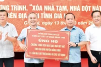 Chung tay xóa nhà tạm, nhà dột nát tại huyện Kông Chro