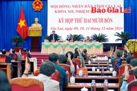 Kỳ họp thứ 24 HĐND tỉnh Gia Lai khóa XII: Thông qua các nghị quyết quan trọng phát triển kinh tế-xã hội 