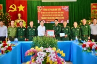 Chủ tịch UBND tỉnh Phạm Anh Tuấn thăm, chúc Tết các đồn biên phòng và xã biên giới.