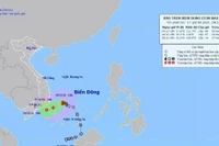 Thời tiết hôm nay 25/12: Bão số 10 suy yếu thành áp thấp nhiệt đới