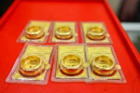 Giá vàng nhẫn niêm yết mức quanh mức 85 triệu đồng/lượng trong sáng 10-11