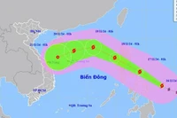 Bão Man-yi tiệm cận cấp siêu bão, di chuyển nhanh vào Biển Đông trong 48 giờ tới
