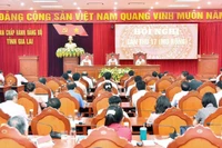 Tập trung hoàn thành chỉ tiêu, nhiệm vụ năm 2024 và chuẩn bị tổ chức đại hội Đảng các cấp