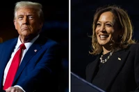 Ông Trump và bà Harris kết thúc tranh cử bằng những 'nốt nhạc' trái ngược ở Pennsylvania