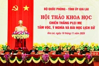 Khai mạc Hội thảo khoa học với chủ đề “Chiến thắng Plei Me-Tầm vóc, ý nghĩa và bài học lịch sử”