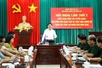 Chủ tịch UBND tỉnh yêu cầu sâu sát cơ sở, thực hiện tròn khâu trong tuyển quân, tuyển người nào chắc người đó.