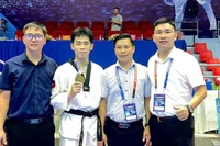 Lưu Quyền Phước đoạt huy chương vàng tại Giải vô địch Taekwondo Đông Nam Á lần thứ 17