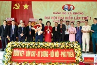 Đại hội Đảng bộ xã Krong