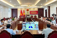 Quang cảnh hội nghị tại điểm cầu Gia Lai. Ảnh: Vũ Thảo