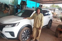 Bờ Ngoong đổi thay từ cây cà phê.