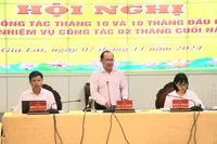 Gia Lai sơ kết công tác tháng 10 và triển khai nhiệm vụ trọng tâm 2 tháng cuối năm 2024