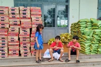 Tặng quà cho 200 hộ nghèo, đồng bào dân tộc thiểu số xã Ia Hrú