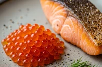 Trứng cá và nội tạng cá thường chứa nhiều cholesterol