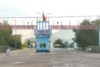 Hạ tầng Cụm công nghiệp Nhơn Tân 1 đã được đầu tư đồng bộ, có nhiều nhà đầu tư thứ cấp thuê đất thực hiện dự án. Ảnh: T.Sỹ