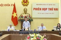 Chủ tịch Quốc hội Trần Thanh Mẫn chủ trì Phiên họp thứ hai Hội đồng Bầu cử quốc gia