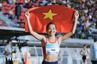 Nguyễn Thị Oanh giành huy chương vàng thứ 29 cho thể thao Việt Nam tại SEA Games 33