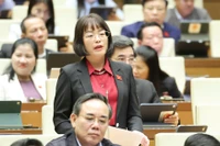 ĐB Nguyễn Thị Mai Phương đề xuất nghiên cứu giảm trừ gia cảnh đối với người phụ thuộc có thu nhập thấp ở mức dưới 4 triệu đồng/tháng.