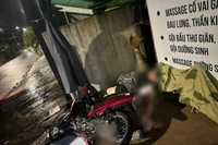 Hiện trường vụ tai nạn. Ảnh: ĐVCC