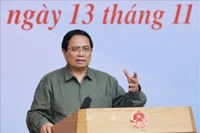 Thủ tướng Phạm Minh Chính chủ trì hội nghị khắc phục hậu quả thiên tai khu vực miền Trung.