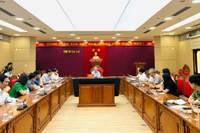 Quang cảnh phiên họp Ban Chỉ đạo bầu cử đại biểu Quốc hội khóa XVI và bầu cử đại biểu HĐND các cấp tỉnh Gia Lai nhiệm kỳ 2026-2031.