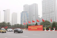 Hà Nội rực rỡ cờ hoa hướng về Đại hội XIV của Đảng