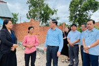 Phó Bí thư Tỉnh ủy, Chủ tịch UBND tỉnh Phạm Anh Tuấn thăm, làm việc tại xã Ya Ma