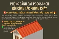 Công an tỉnh Gia Lai khuyến cáo người dân không tích trữ xăng dầu trong nhà để phòng ngừa nguy cơ cháy, nổ.