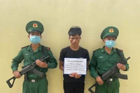 Đối tượng Puih Đip bị bắt quả tang tàng trữ trái phép chất ma túy.