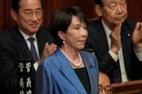 Bà Takaichi Sanae được bầu làm Thủ tướng Nhật Bản