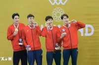 Bảng tổng sắp huy chương SEA Games 33 mới nhất: Việt Nam vươn lên vị trí thứ 2