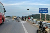Va chạm với xe tải trên cầu vượt QL 19, người đàn ông tử vong tại chỗ