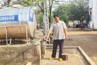 Người dân Klăh thiếu nước sạch trầm trọng