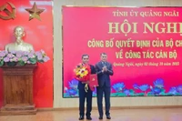 Thứ trưởng Hồ Văn Niên giữ chức Bí thư Tỉnh ủy Quảng Ngãi