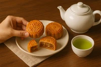 Lợi ích của việc uống trà khi ăn bánh trung thu