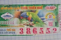 Tòa án thụ lý vụ kiện từ chối trao thưởng tờ vé số bị rách ở Huế