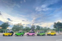 Trải nghiệm du lịch xuyên “tiểu sa mạc” bằng xe jeep