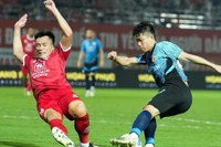 Ngược dòng hạ đội Hải Phòng, CLB CAHN vào bán kết Cúp quốc gia